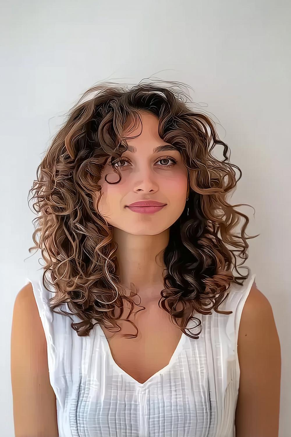 21 Coiffures Cheveux Bouclés Modernes et Inspirantes