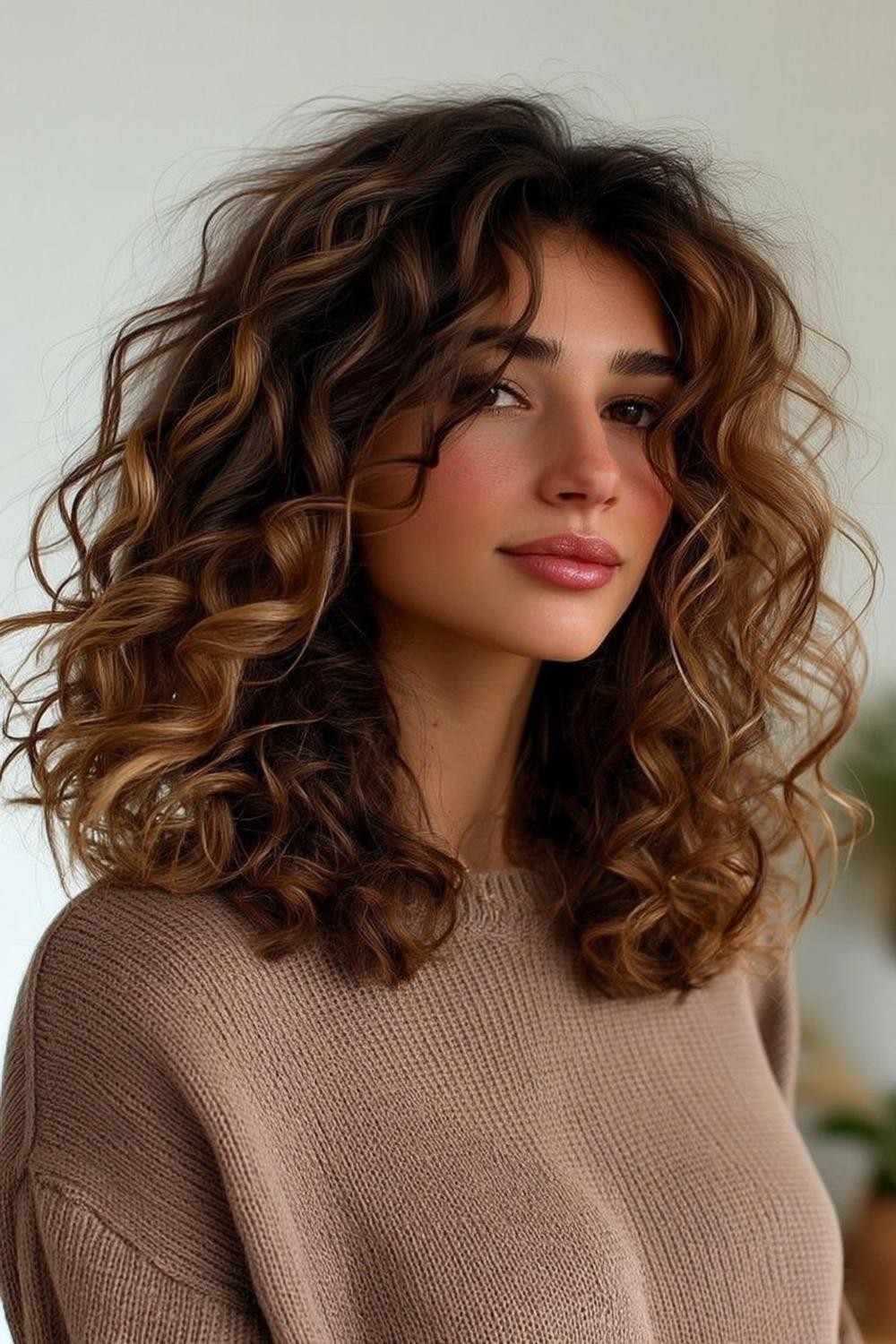 Chignon bas texturé