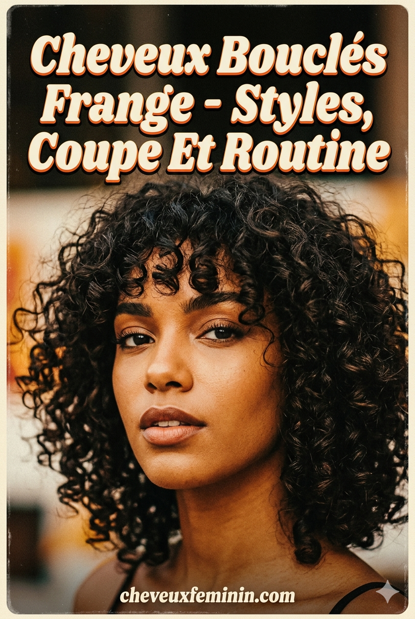 Cheveux Bouclés Frange - Styles, Coupe Et Routine
