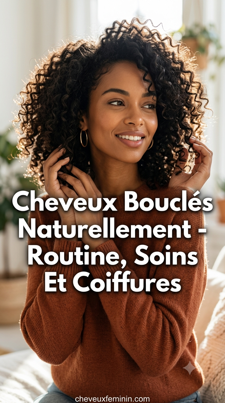 Cheveux Bouclés Naturellement - Routine, Soins Et Coiffures