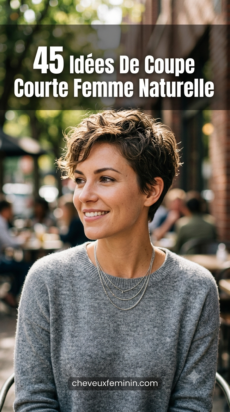 45 Idées De Coupe Courte Femme Naturelle